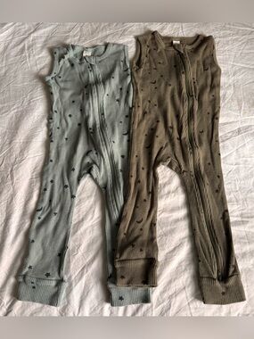 Kate Quinn Sleeveless Thermal Zipper Jumpsuit Bundle • Size 2T